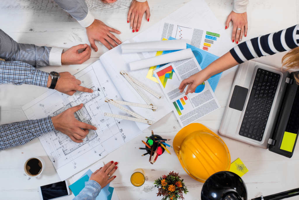 Illustration des étapes en gestion de projets