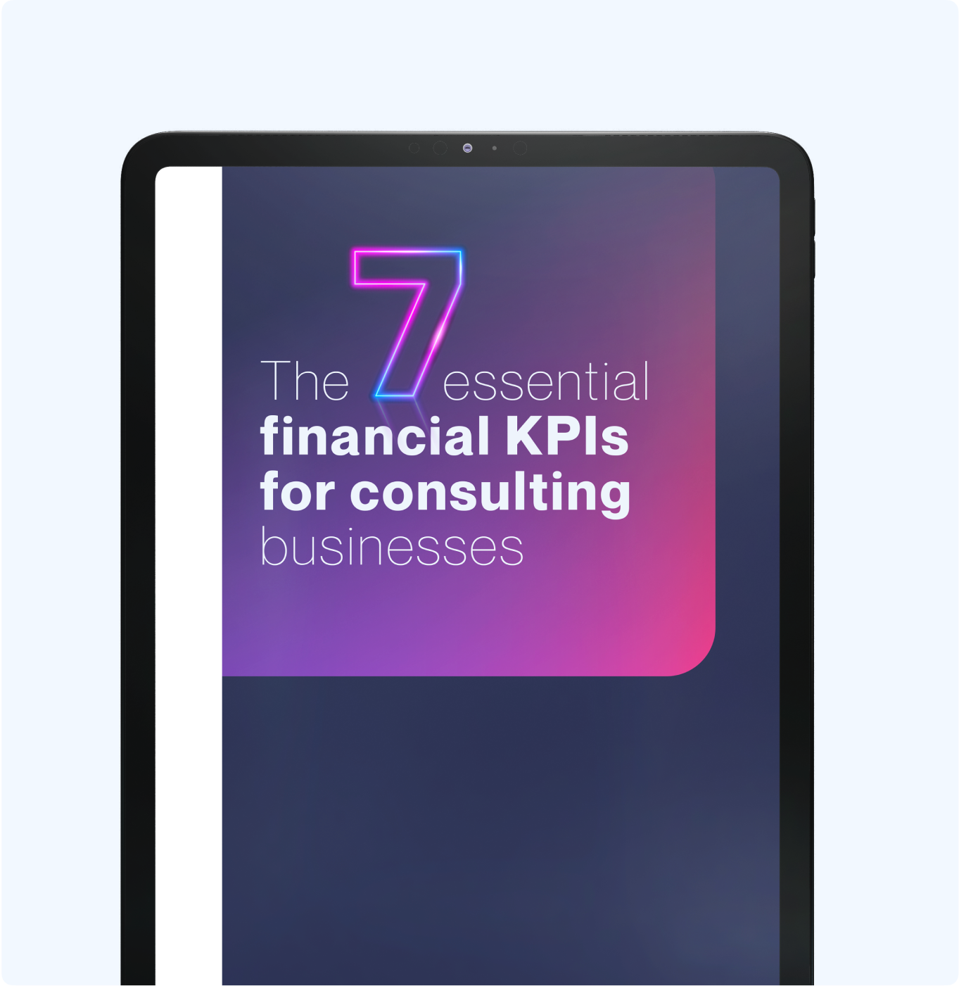 financial KPIs for consulting businesses