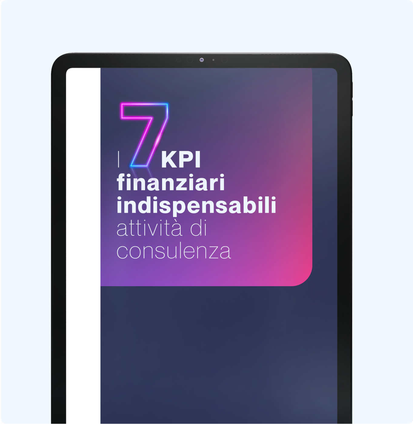 KPI finanziari attività di consulenza